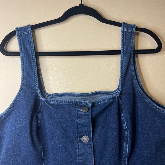 SO Denim Button-Down Dress Size XXL - Picture 3 of 9